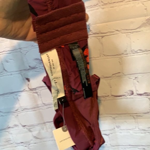 NWT Anthropologie Chiara Perano Rosy Cross back Bralette L - Picture 3 of 5